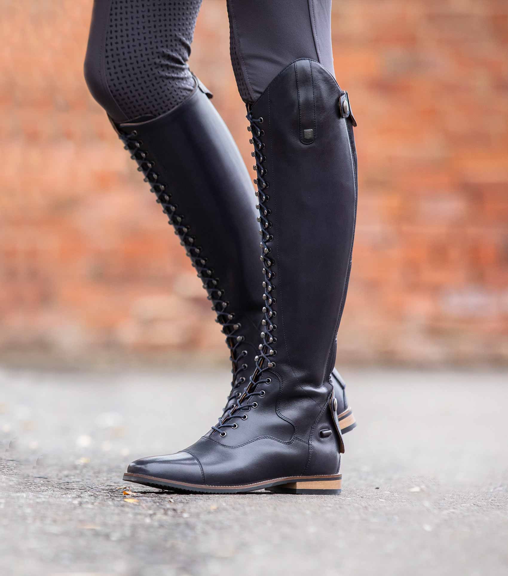 Horse riding boots leather on sale