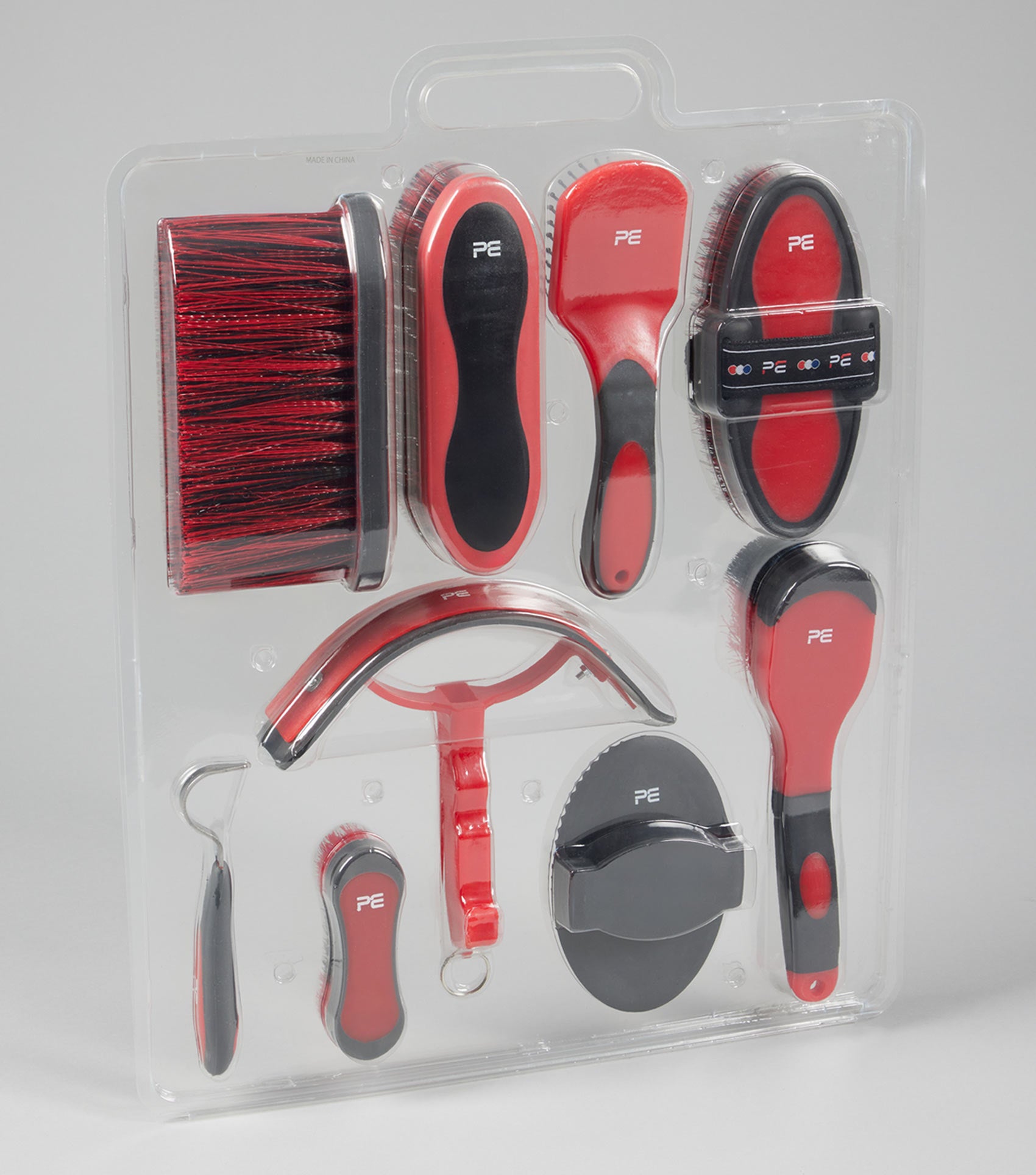 Premier Equine Soft-Touch 9 Piece Grooming Kit Set