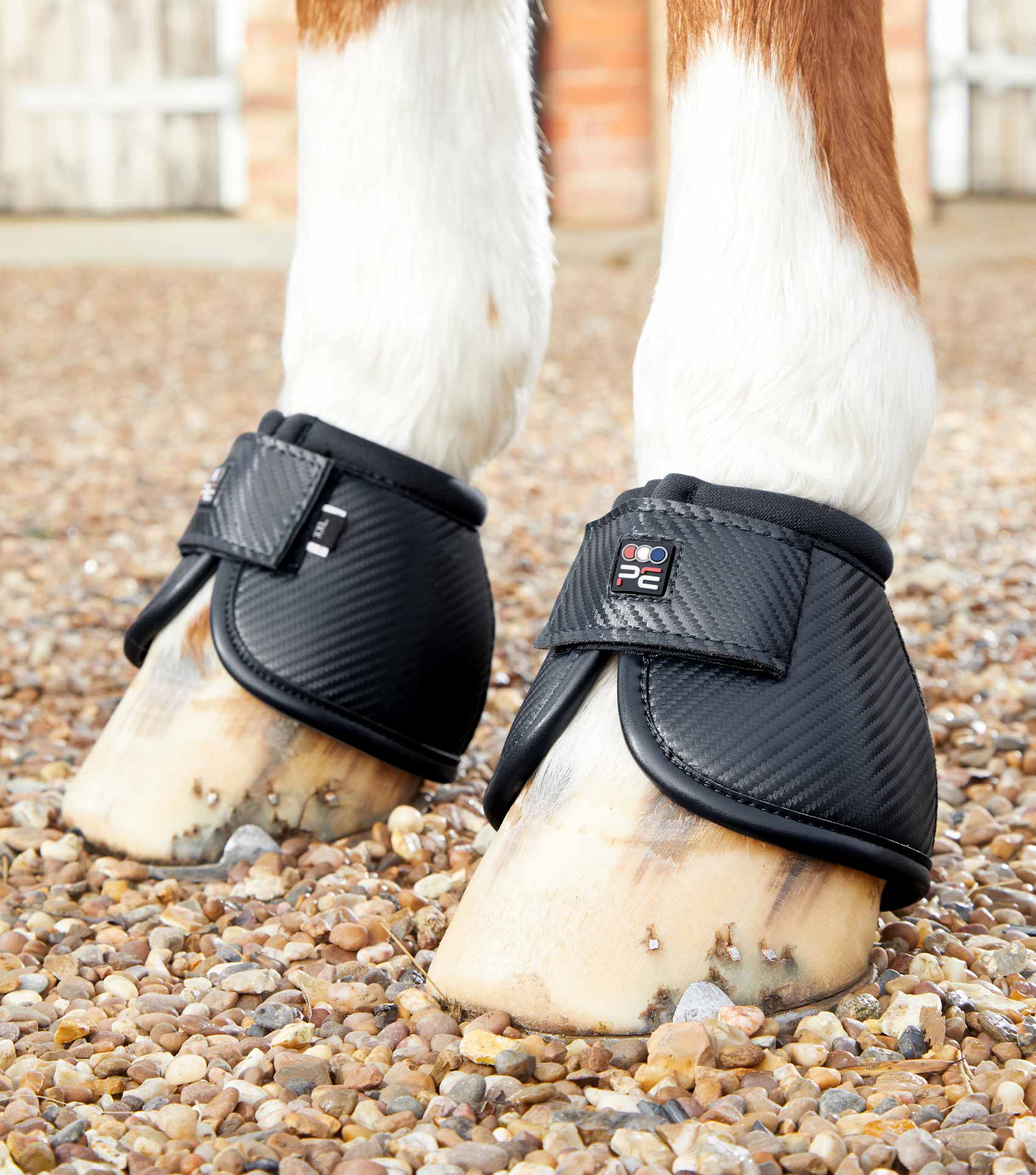 Carbon Tech Kevlar No Turn Over Reach Boots Black Premier Equine Int. Ltd