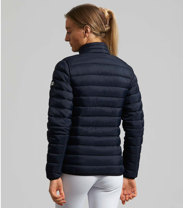 Alsace Ladies Padded Puffer Jacket Navy