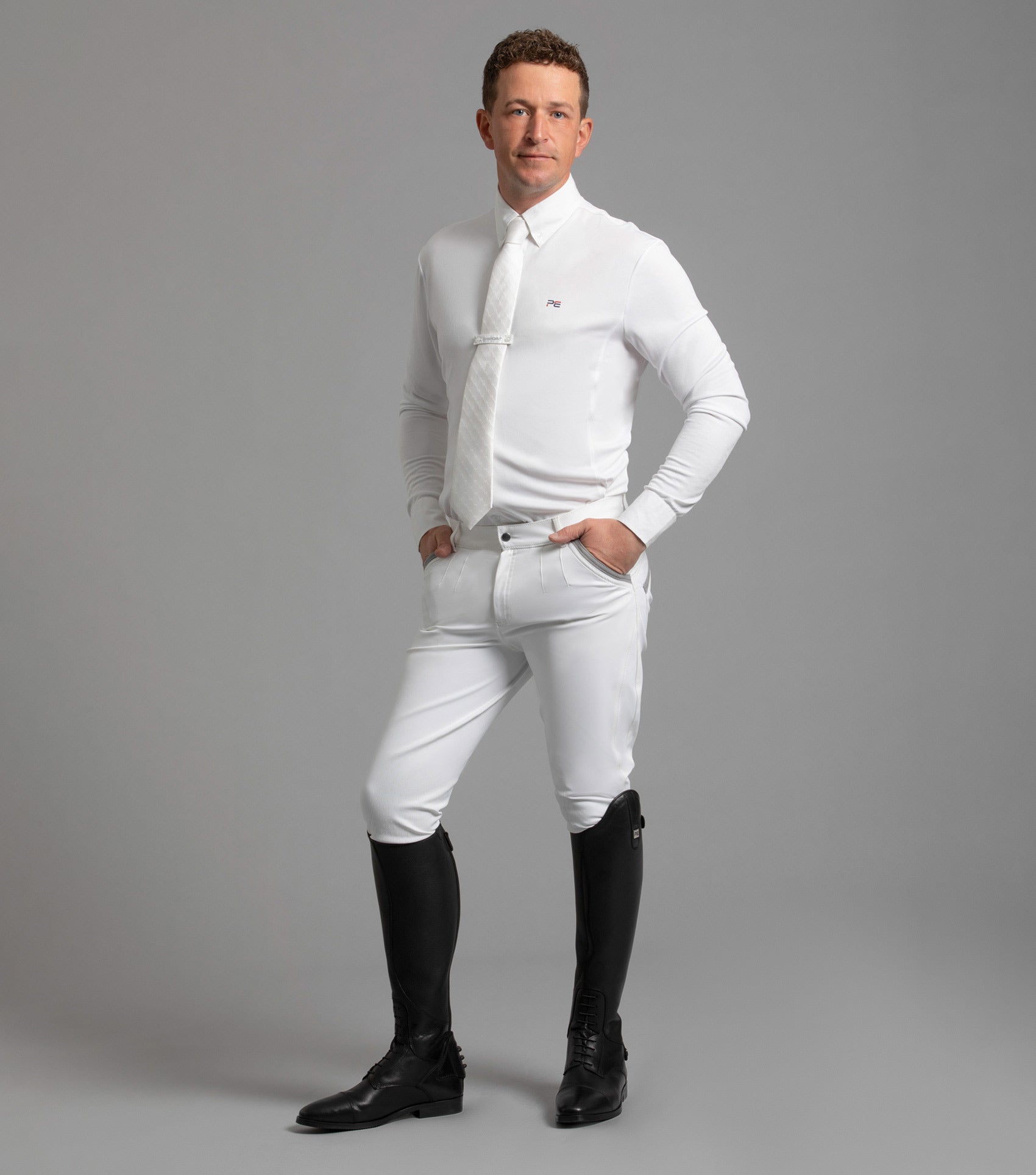 Barusso Men's Gel Knee Competition Breeches – Premier Equine Int. Ltd.