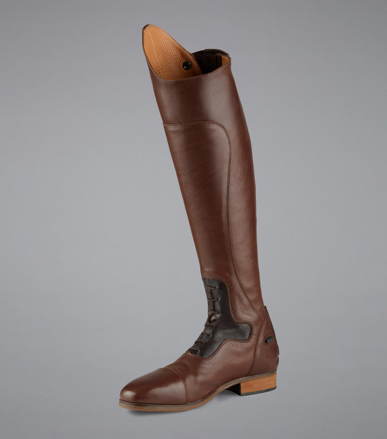 Dellucci Ladies Long Field Leather Riding Boot - Brown – Premier Equine Int.  Ltd.