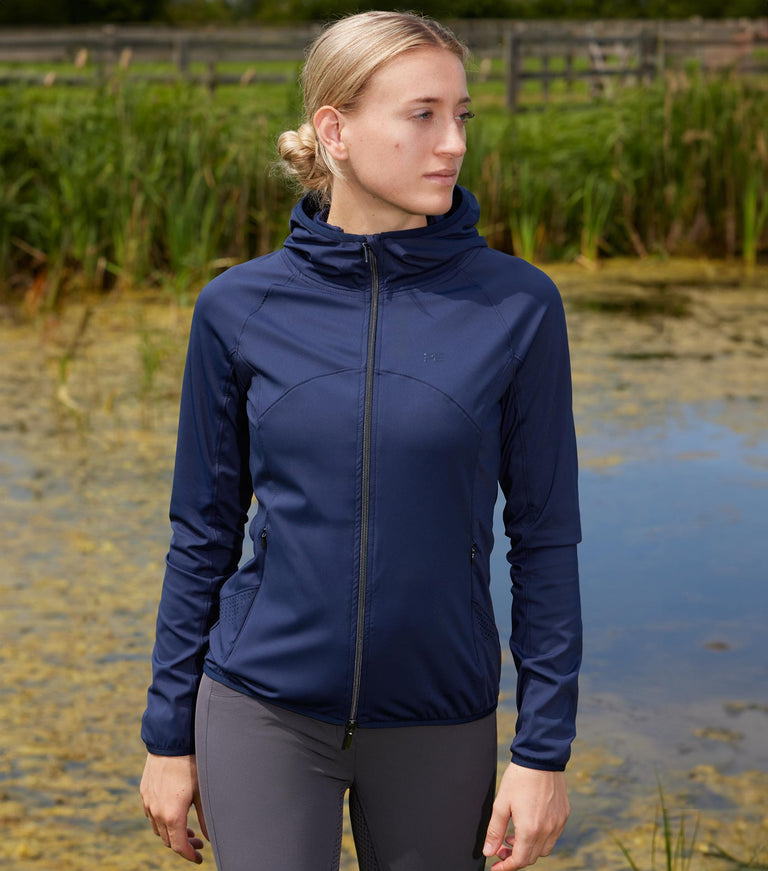 Franca Ladies Sports Jacket Navy Premier Equine Int. Ltd