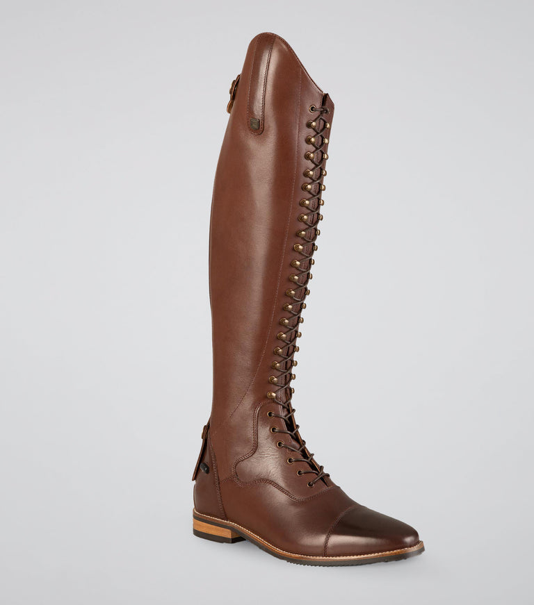 Brown equestrian boots hotsell