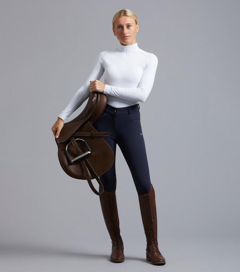 Moneta Ladies Riding Breeches French Navy – Premier Equine Int. Ltd.