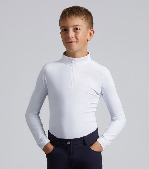 EX DISPLAY - Junior Ombretta Technical Riding Top