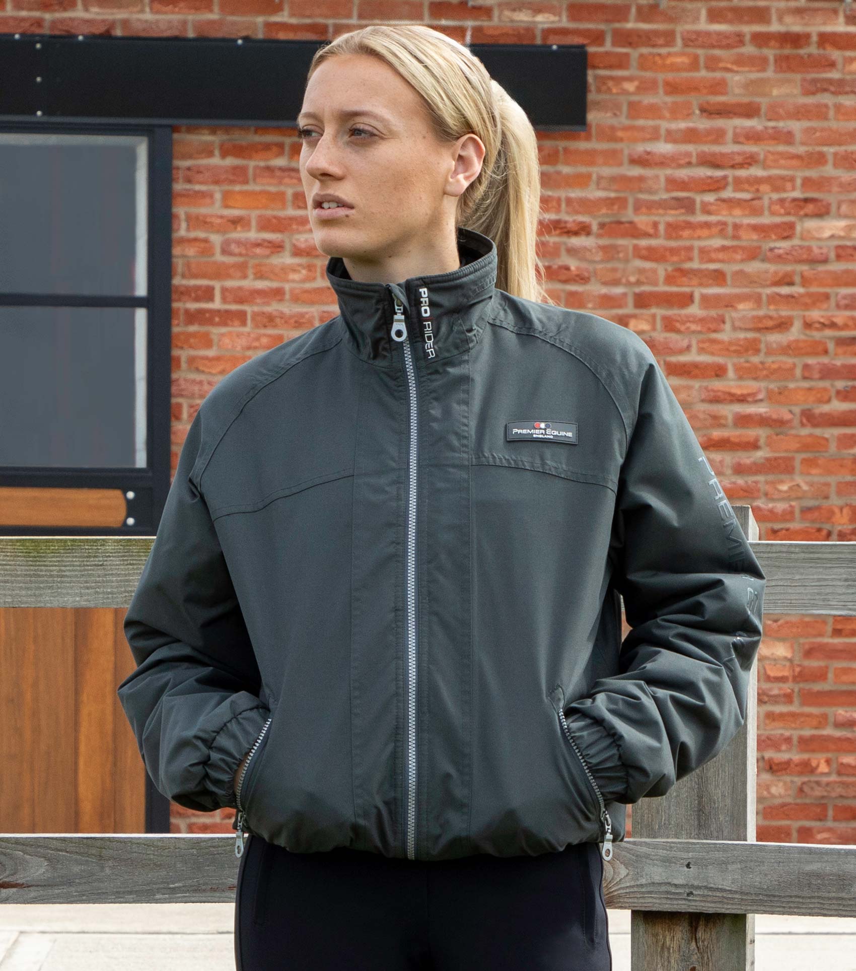 Equestrian on sale blouson jacket