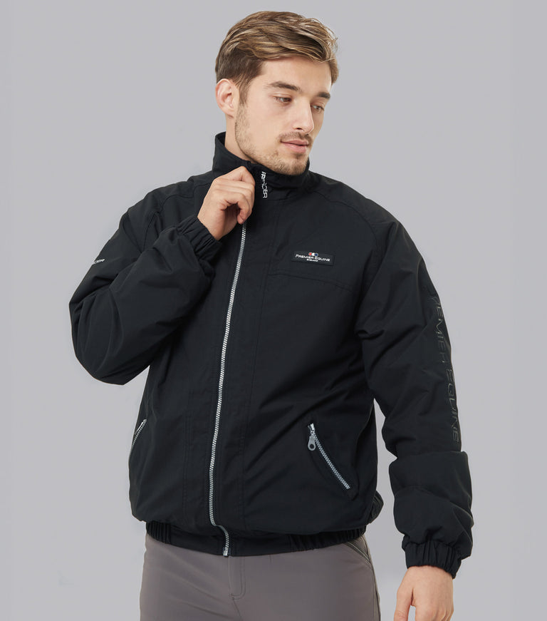 Mens waterproof jacket black best sale