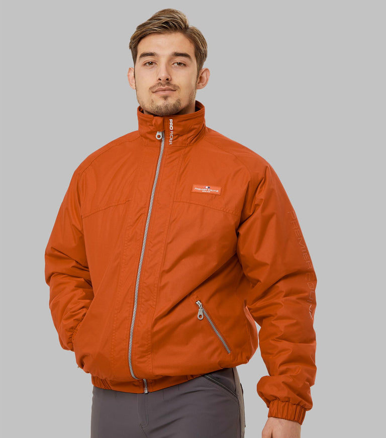 Orange waterproof jacket online