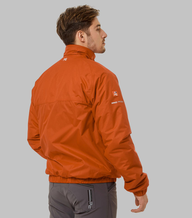 Pro Rider Mens Waterproof Jacket Burnt Orange Premier Equine Int. Ltd