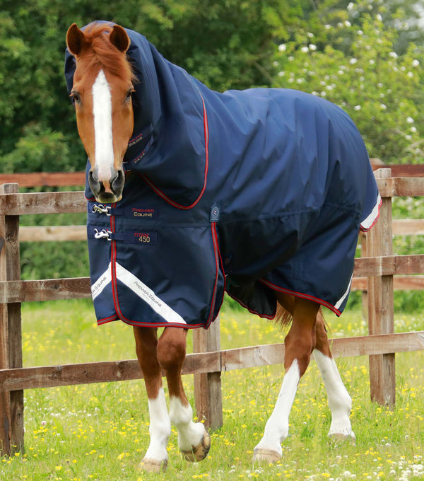 Titan 450g Turnout Rug with Snug-Fit Neck Cover