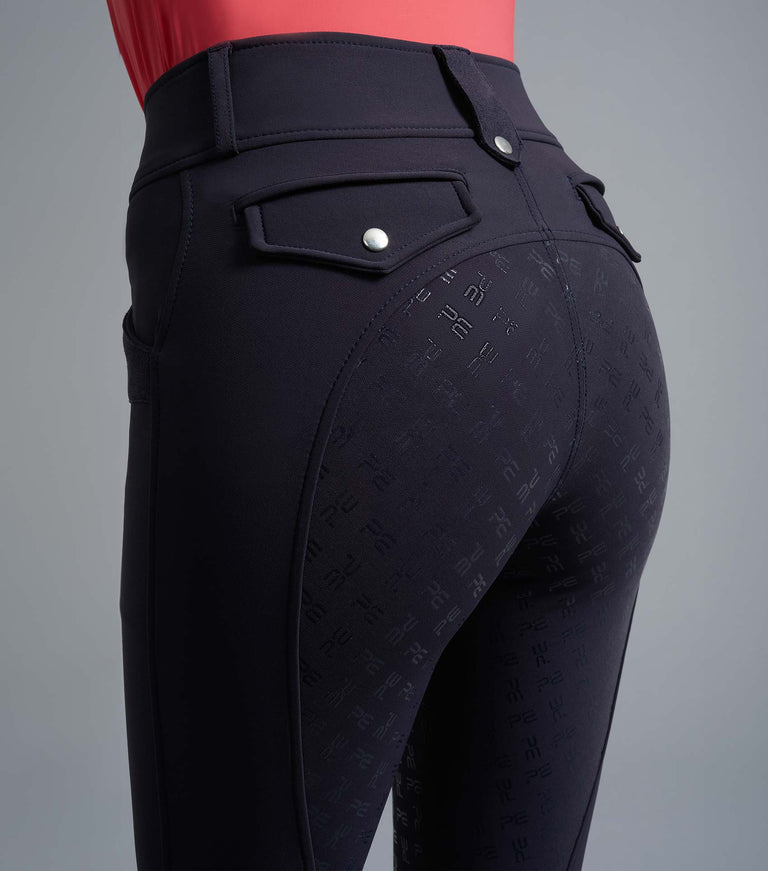 Torino Ladies Full Seat Gel Riding Breeches Navy – Premier Equine Int. Ltd.