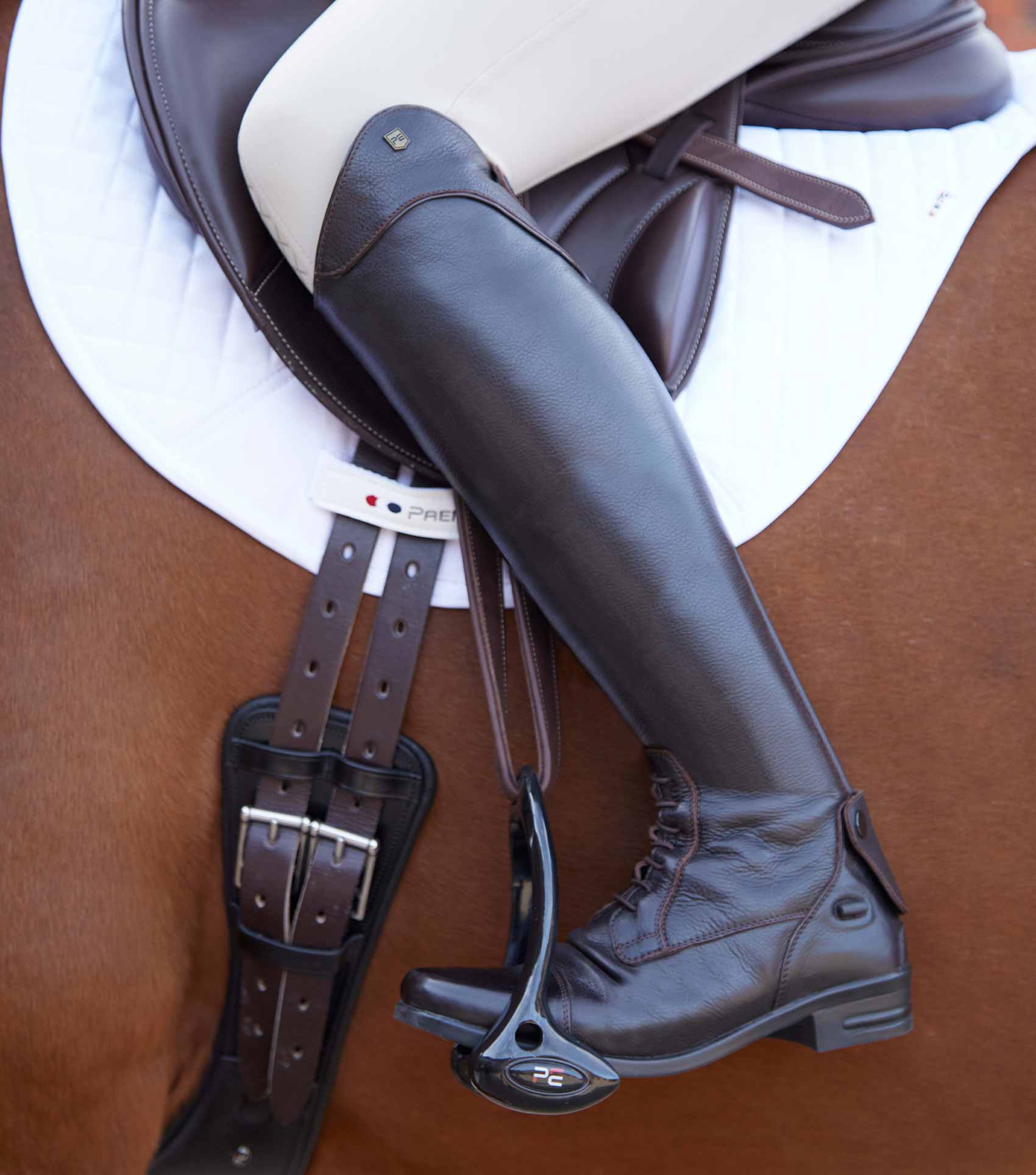Veritini Ladies Brown Long Leather Field Riding Boot - Brown – Premier ...