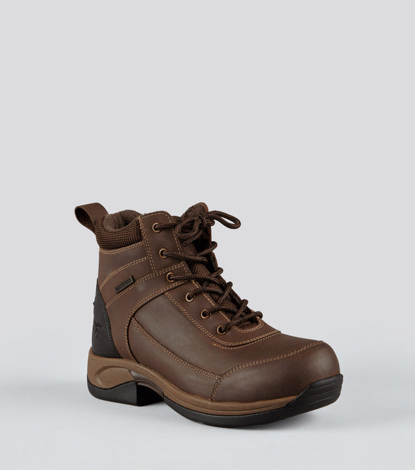 Borelli Waterproof Laced Boot Brown