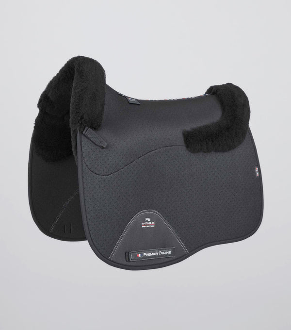 Close Contact Airtechnology Shockproof Wool Saddle Pad - Dressage Square