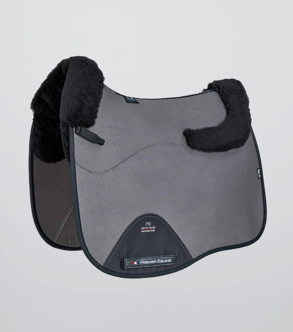 Close Contact Airtechnology Shockproof Wool Saddle Pad - Dressage Square