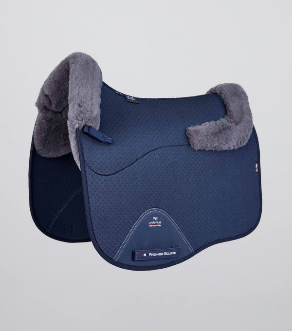 Close Contact Airtechnology Shockproof Wool Saddle Pad - Dressage Square