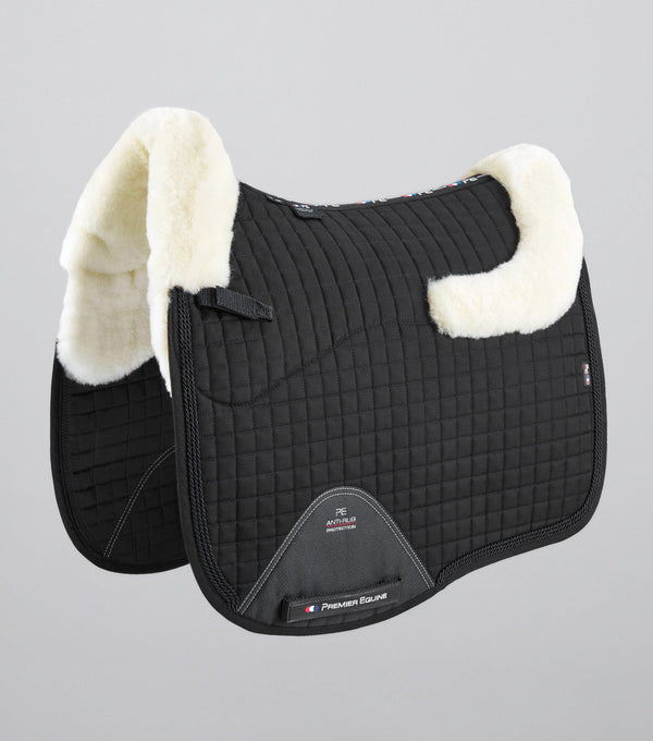 Close Contact Merino Wool European Saddle Pad - Dressage Square