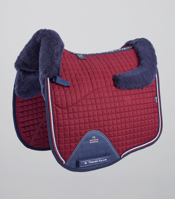 Close Contact Merino Wool European Saddle Pad - Dressage Square