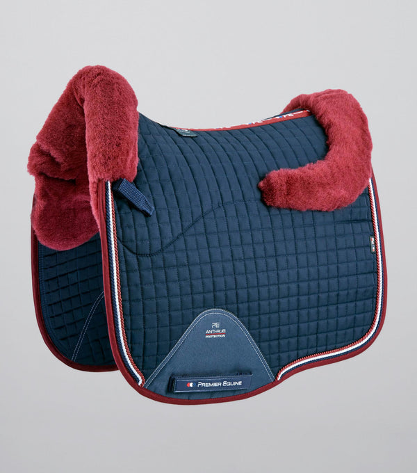 Close Contact Merino Wool European Saddle Pad - Dressage Square