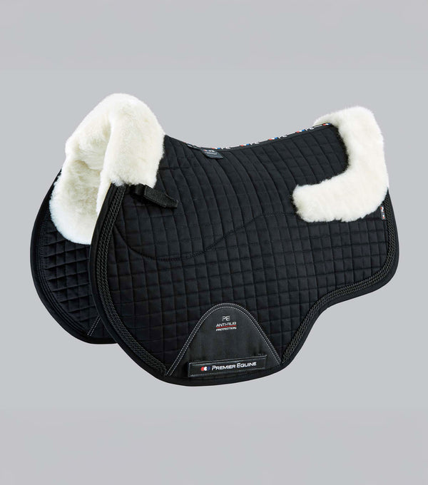 Close Contact Merino Wool European Saddle Pad - GP/Jump Square