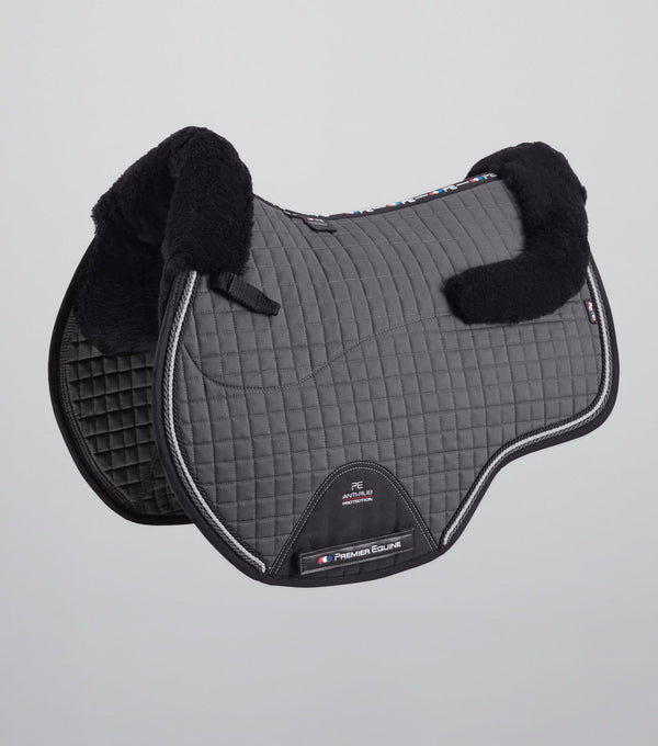 Close Contact Merino Wool European Saddle Pad - GP/Jump Square