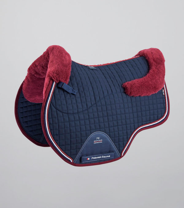 Close Contact Merino Wool European Saddle Pad - GP/Jump Square