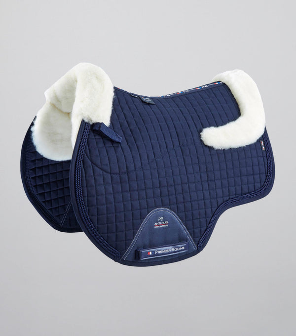 Close Contact Merino Wool European Saddle Pad - GP/Jump Square