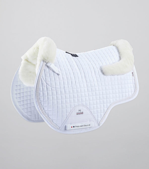 Close Contact Merino Wool European Saddle Pad - GP/Jump Square