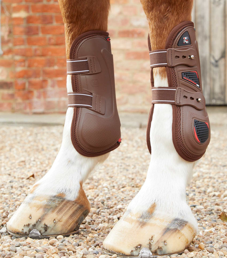 Kevlar Airtechnology Tendon Boots - Brown – Premier Equine Int. Ltd.