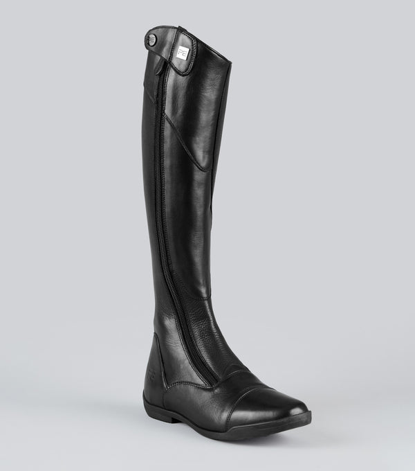 Modus Womens Leather Dress Tall Riding Boots