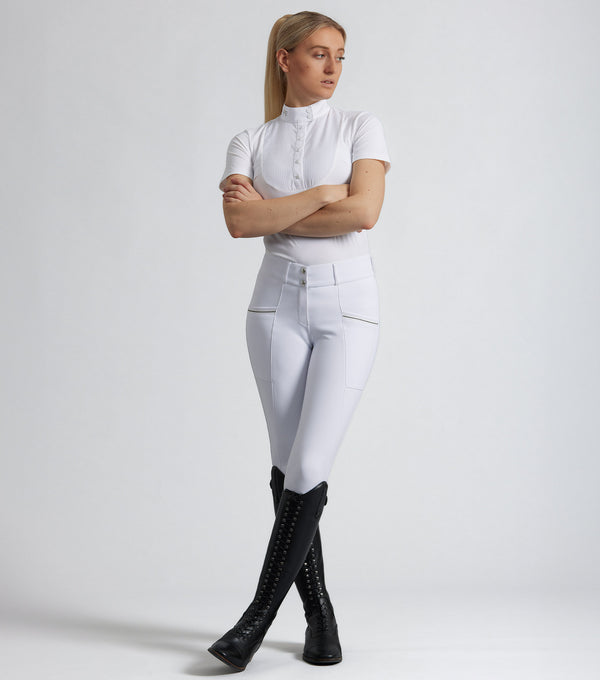 Ofena Ladies Gel Knee Riding Breeches