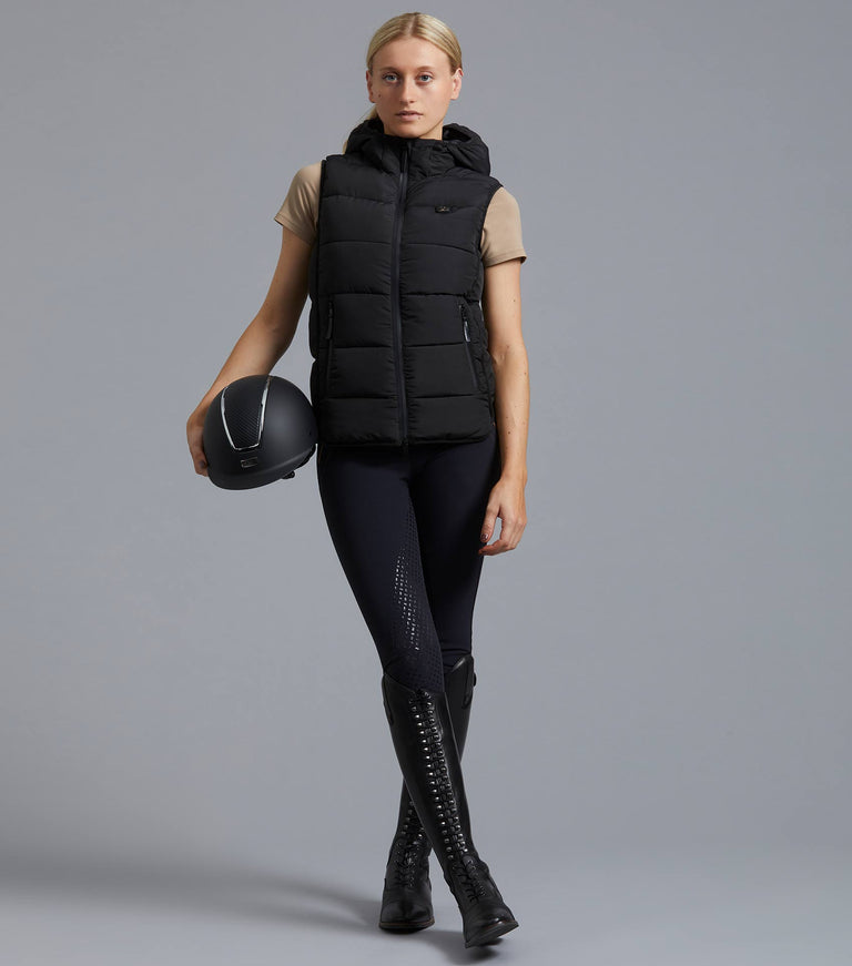 Pavoni Ladies Quilted Gilet - Black – Premier Equine Int. Ltd.