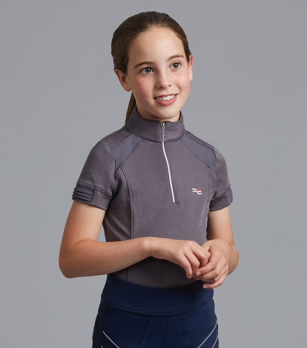 Mini Remisa Girl's Technical Short Sleeved Riding Top