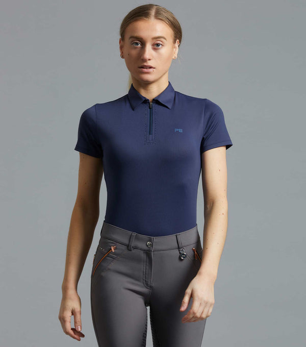 Scintillo Ladies Short Sleeve Riding Top