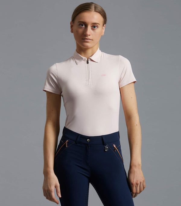 Scintillo Ladies Short Sleeve Riding Top