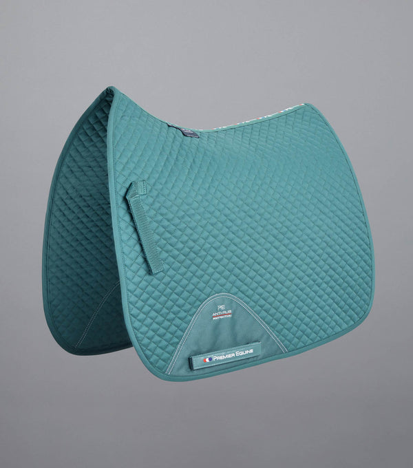 Plain Cotton Saddle Pad - Dressage Square