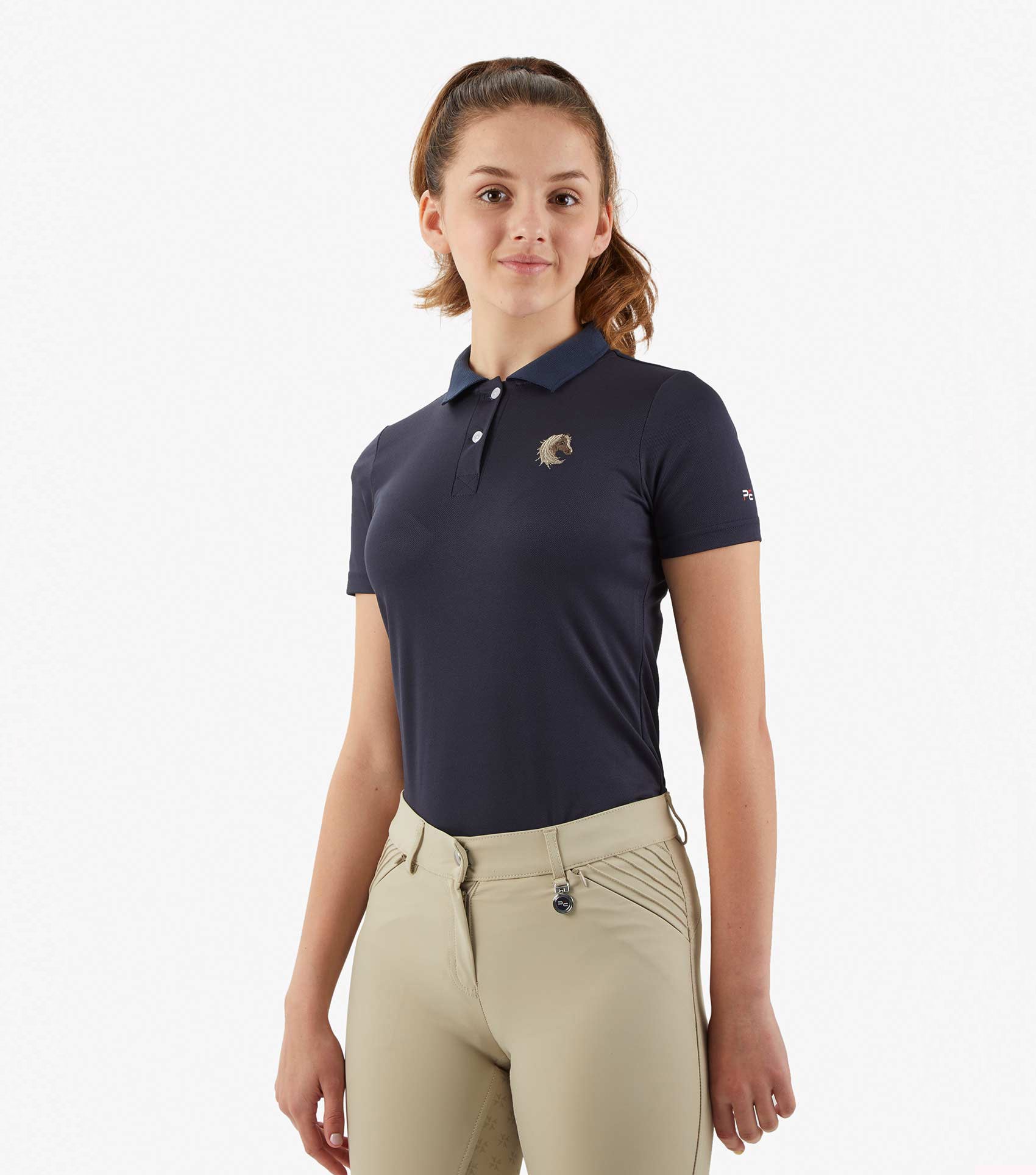 Junior Unisex Riding Polo Shirt